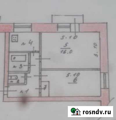 2-комнатная квартира, 42 м², 2/3 эт. на продажу в Колобово Колобово - изображение 1
