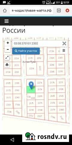 Участок СНТ, ДНП 8 сот. на продажу в Иволгинске Иволгинск - изображение 1