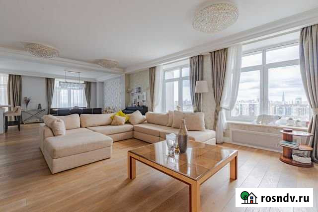 3-комнатная квартира, 200 м², 14/18 эт. в аренду на длительный срок в Санкт-Петербурге Санкт-Петербург - изображение 1