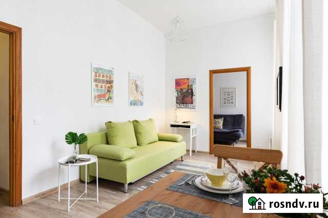 2-комнатная квартира, 45 м², 3/3 эт. в аренду посуточно в Санкт-Петербурге Санкт-Петербург - изображение 1