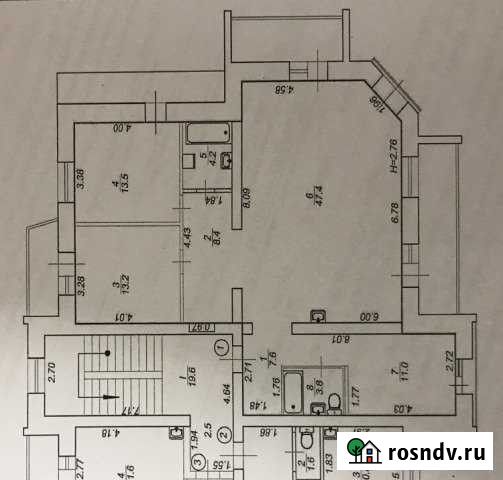 4-комнатная квартира, 130 м², 2/5 эт. на продажу в Биробиджане Биробиджан - изображение 1