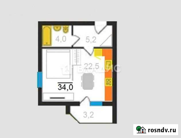 1-комнатная квартира, 35 м², 3/17 эт. на продажу во Владимире Владимир - изображение 1