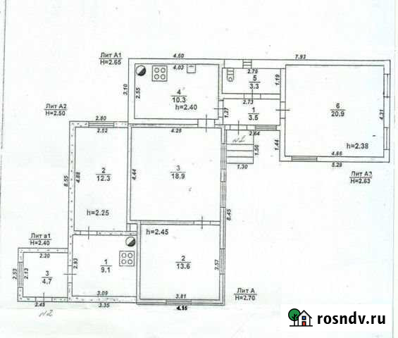Дом 96.6 м² на участке 4 сот. на продажу в Воронеже Воронеж - изображение 1