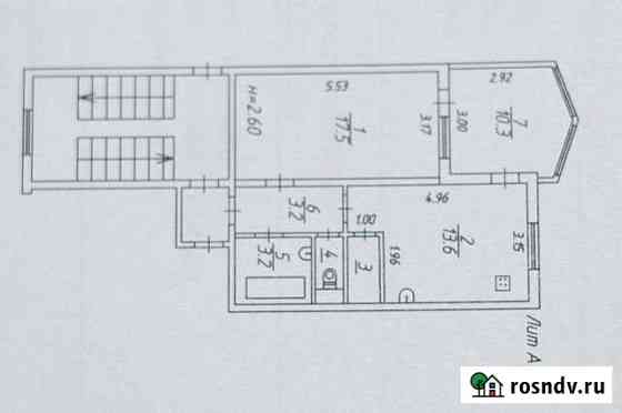 1-комнатная квартира, 50.4 м², 5/5 эт. на продажу в Малоярославце Малоярославец