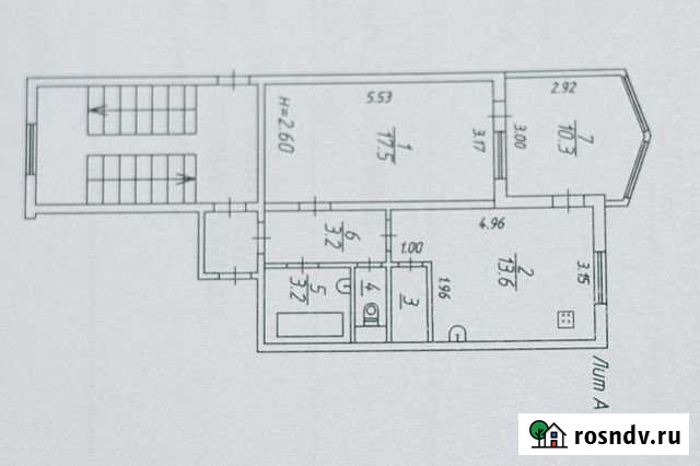 1-комнатная квартира, 50.4 м², 5/5 эт. на продажу в Малоярославце Малоярославец - изображение 1