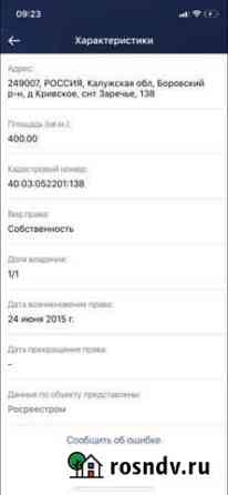 Участок СНТ, ДНП 4 сот. на продажу в Обнинске Обнинск