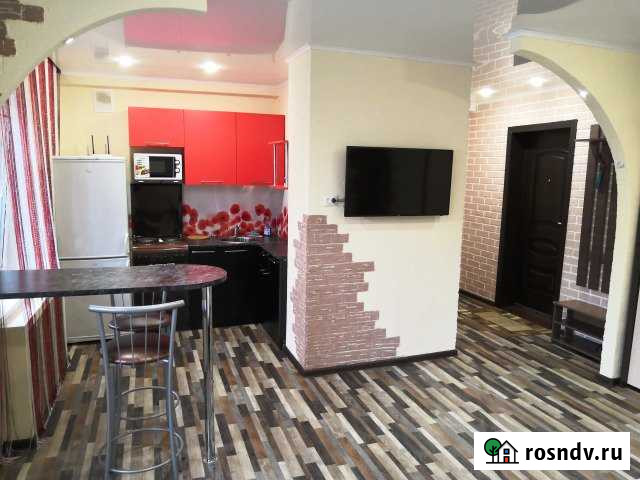 Квартира-студия, 30 м², 1/5 эт. в аренду посуточно в Минусинске Минусинск - изображение 1