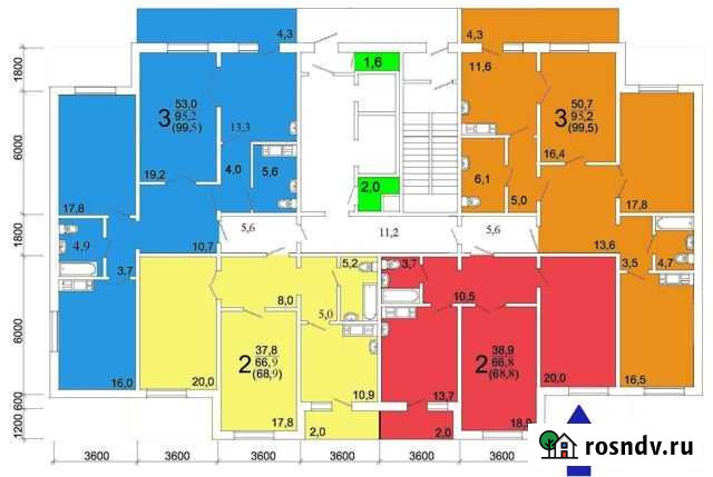 2-комнатная квартира, 69 м², 16/16 эт. на продажу в Челябинске Челябинск - изображение 1