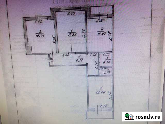 3-комнатная квартира, 70 м², 2/5 эт. на продажу в Алатыре Алатырь - изображение 1