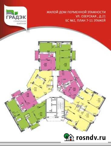 1-комнатная квартира, 36 м², 4/14 эт. на продажу в Заречном Пензенской области Заречный - изображение 1