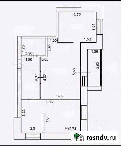 2-комнатная квартира, 66 м², 5/6 эт. на продажу в Ревде Свердловской области Ревда - изображение 1