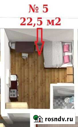 Квартира-студия, 22.5 м², 1/3 эт. на продажу в Красногорске Московской области Красногорск - изображение 1