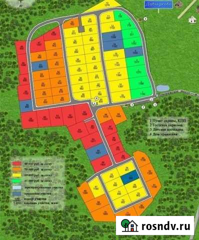 Участок СНТ, ДНП 7 сот. на продажу в Сычево Сычево - изображение 1