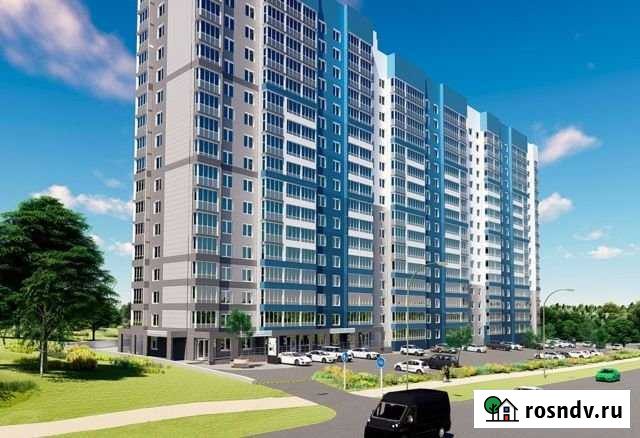 1-комнатная квартира, 40.7 м², 16/17 эт. в аренду на длительный срок в Барнауле Барнаул - изображение 1