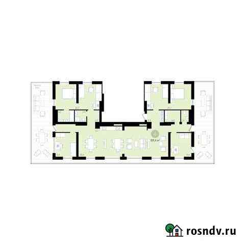 4-комнатная квартира, 166.4 м², 8/8 эт. на продажу в Новосибирске Новосибирск