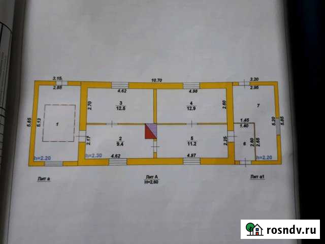 Дом 58 м² на участке 32 сот. на продажу в Каширском Каширское - изображение 1