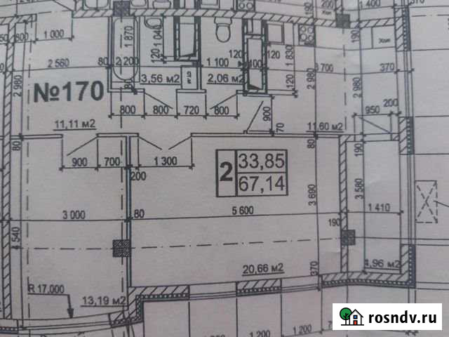 2-комнатная квартира, 67 м², 7/10 эт. на продажу в Белгороде Белгород - изображение 1