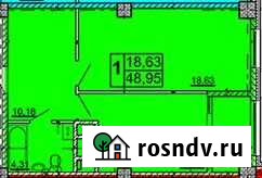 1-комнатная квартира, 49 м², 3/18 эт. на продажу в Белгороде Белгород - изображение 1