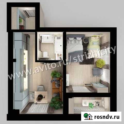 2-комнатная квартира, 47.2 м², 2/18 эт. на продажу в Иркутске Иркутск - изображение 1