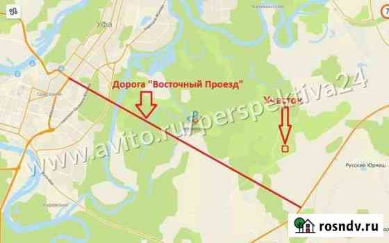 Участок СНТ, ДНП 8 сот. на продажу в Уфе Уфа