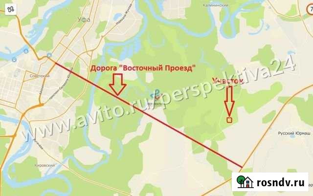 Участок СНТ, ДНП 8 сот. на продажу в Уфе Уфа - изображение 1