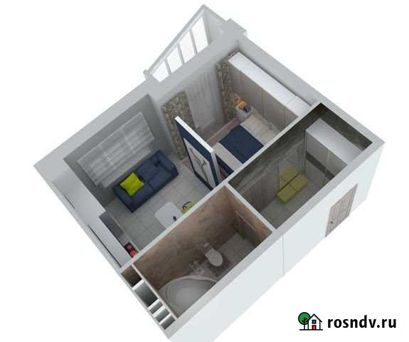 1-комнатная квартира, 26.1 м², 7/17 эт. на продажу в Старой Купавне Старая Купавна - изображение 1