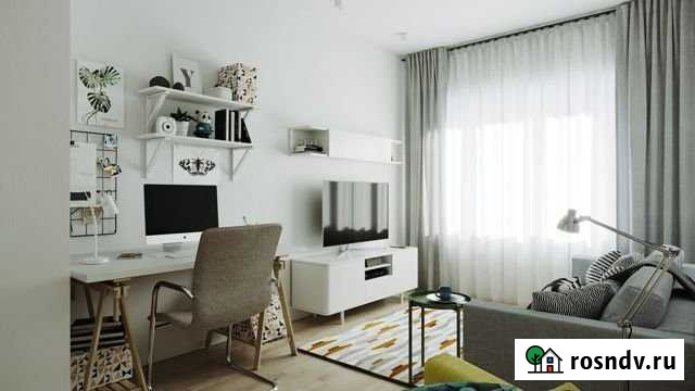 1-комнатная квартира, 40.7 м², 9/17 эт. на продажу в Домодедово Домодедово - изображение 1