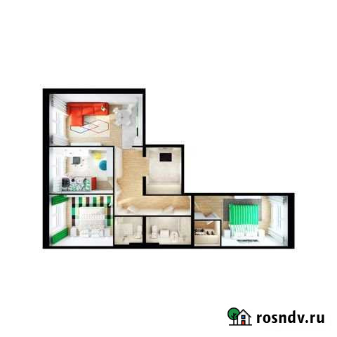 3-комнатная квартира, 85 м², 2/15 эт. на продажу в Балашихе Балашиха - изображение 1