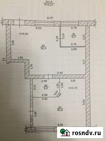 Помещение свободного назначения, 75.7 кв.м. Красноармейское - изображение 1