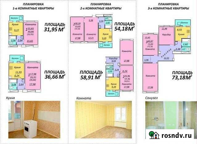 1-комнатная квартира, 32 м², 5/10 эт. на продажу в Волжском Волгоградской области Волжский - изображение 1