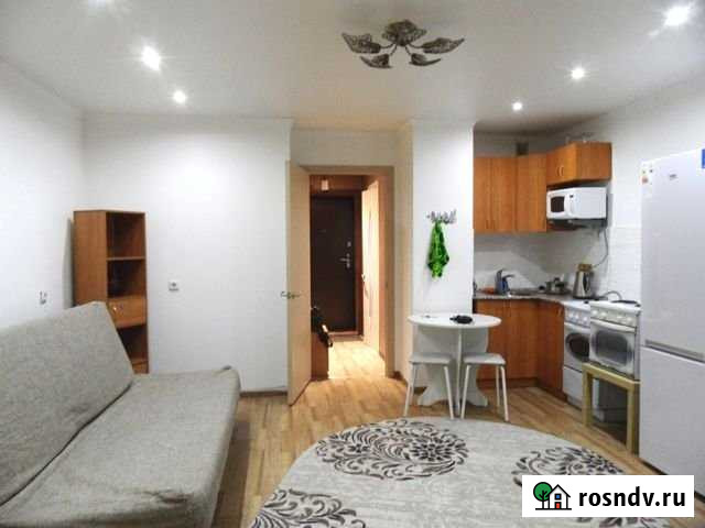 Квартира-студия, 33 м², 10/17 эт. в аренду на длительный срок в Новосибирске Новосибирск - изображение 1