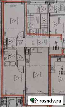 2-комнатная квартира, 69 м², 2/13 эт. на продажу в Екатеринбурге Екатеринбург