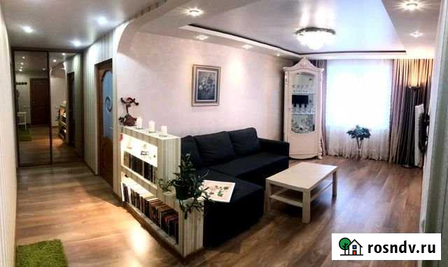 3-комнатная квартира, 59.4 м², 8/9 эт. в аренду на длительный срок в Мурманске Мурманск - изображение 1