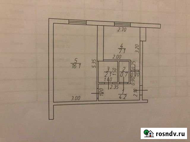 1-комнатная квартира, 30.2 м², 1/5 эт. на продажу в Гагарине Гагарин - изображение 1
