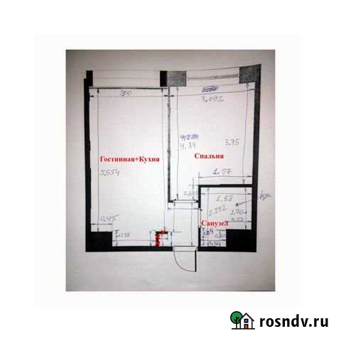 1-комнатная квартира, 36.9 м², 4/15 эт. на продажу в Зеленограде Зеленоград - изображение 1