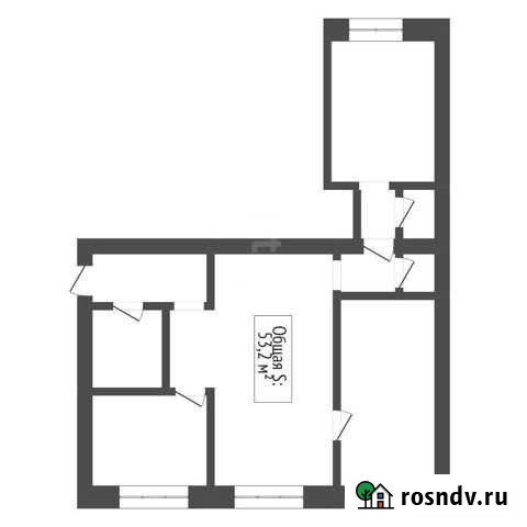 3-комнатная квартира, 53.7 м², 4/5 эт. на продажу в Улан-Удэ Улан-Удэ - изображение 1