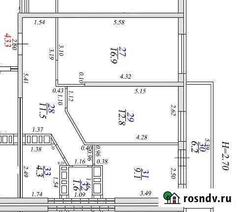 2-комнатная квартира, 63 м², 22/26 эт. на продажу в Самаре Самара