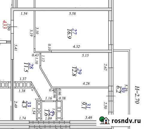 2-комнатная квартира, 63 м², 22/26 эт. на продажу в Самаре Самара - изображение 1