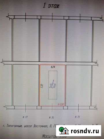 Гараж >30 м² на продажу в Трехгорном Трехгорный - изображение 1