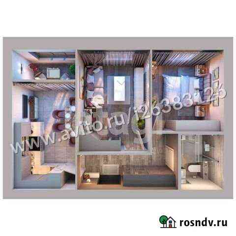 2-комнатная квартира, 48 м², 10/10 эт. на продажу в Казани Казань