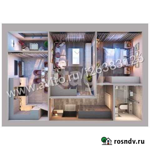 2-комнатная квартира, 48 м², 10/10 эт. на продажу в Казани Казань - изображение 1