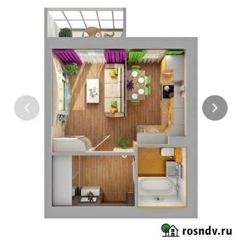 1-комнатная квартира, 29 м², 1/3 эт. на продажу в Казани Казань - изображение 1