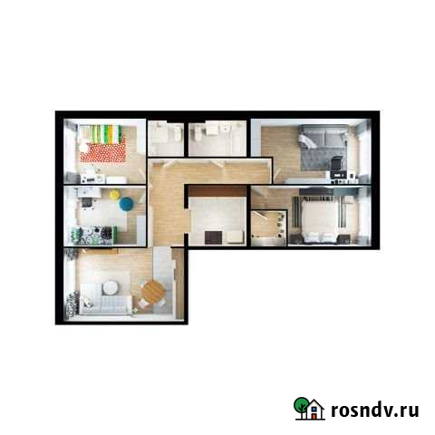 4-комнатная квартира, 104.5 м², 9/15 эт. на продажу в Балашихе Балашиха - изображение 1