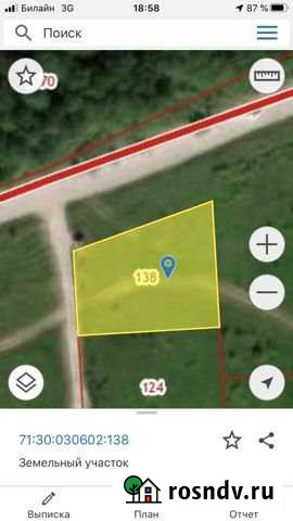 Участок ИЖС 11 сот. на продажу в Туле Тула - изображение 1