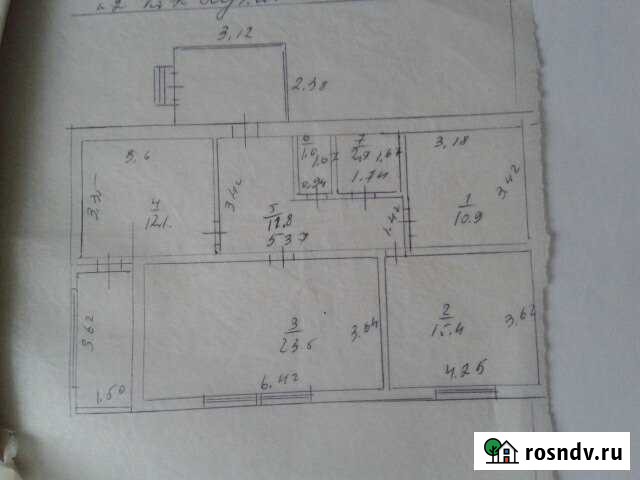 Дом 90 м² на участке 2 сот. на продажу в Сасово Сасово - изображение 1