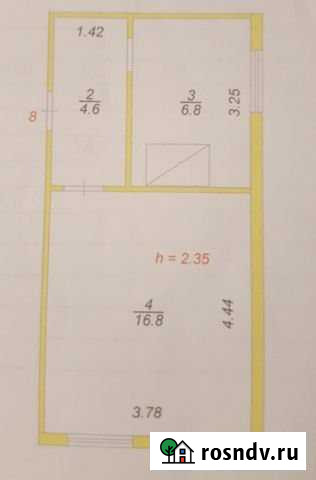 2-комнатная квартира, 28 м², 2/2 эт. на продажу в Бежецке Бежецк - изображение 1
