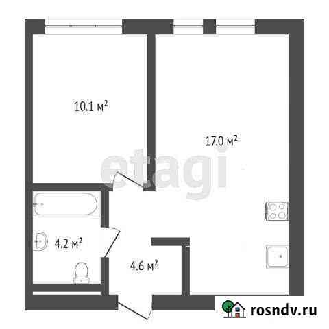 1-комнатная квартира, 35.9 м², 20/25 эт. на продажу в Видном Видное