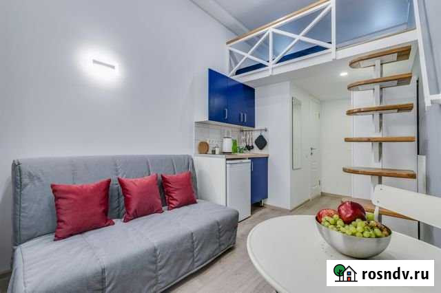 Квартира-студия, 16 м², 1/6 эт. в аренду посуточно в Санкт-Петербурге Санкт-Петербург - изображение 1