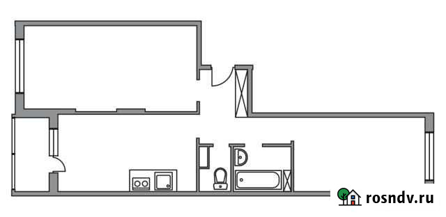 2-комнатная квартира, 57.4 м², 3/6 эт. на продажу в Мытищах Мытищи - изображение 1