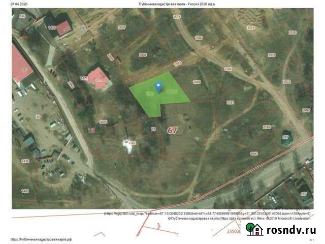 Участок ИЖС 19 сот. на продажу в Смоленске Смоленск - изображение 1